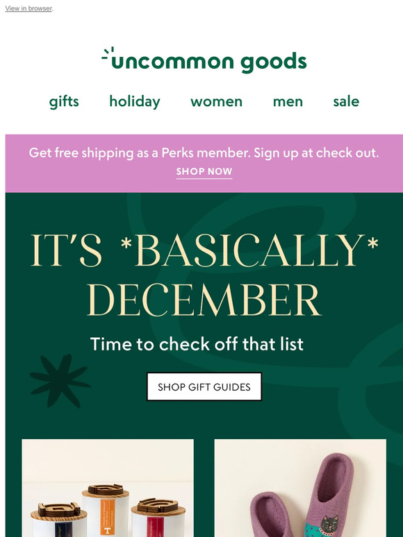 Need gift ideas? (It's Nov. 29. So probably?)