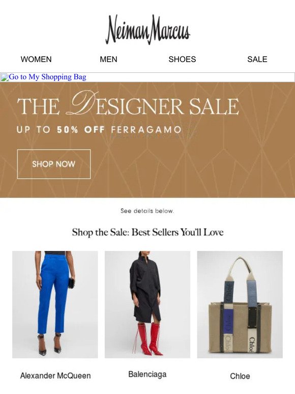 Have you shopped The Designer Sale yet?