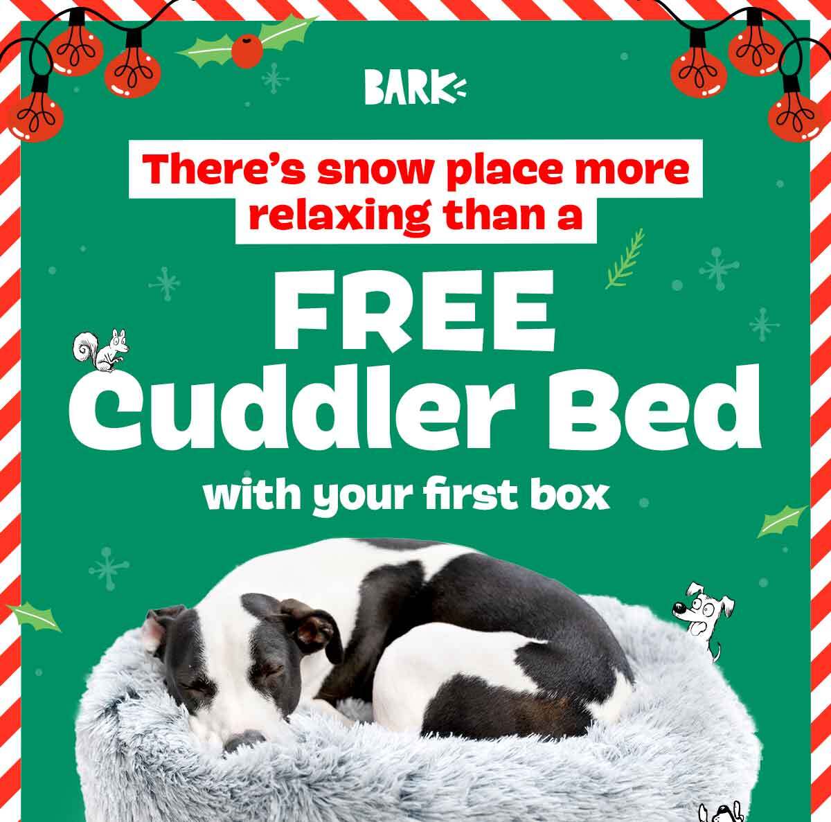 🎄🛌 Cozy up with this FREE Dog Bed Milled