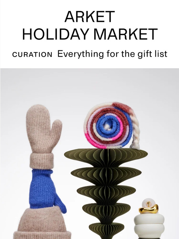 ARKET: Holiday market - gift ideas | Milled