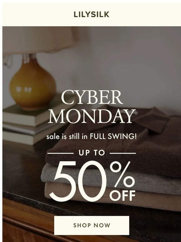Our Cyber Monday Sale Continues
