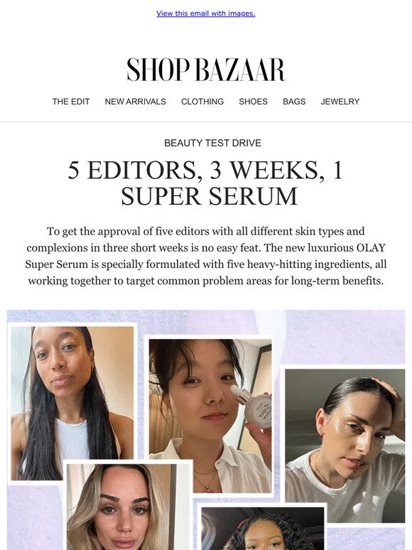 Our Editors Try Olay’s Buzzy New Super Serum ���