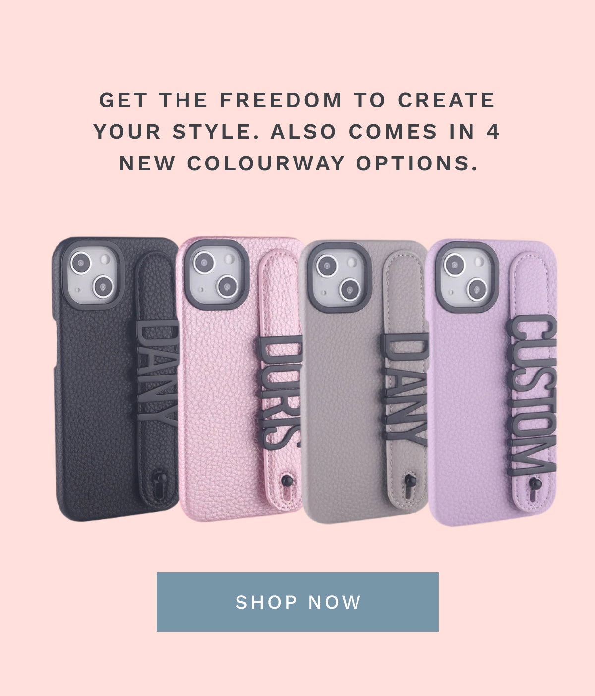 Get the freedom to create your style. Also comes in 4 new colourway options.