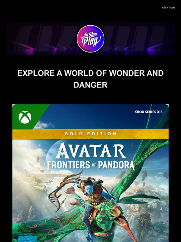 Ananda Games B.V.: Explore the Wonderful World of AVATAR: FRONTIERS OF ...