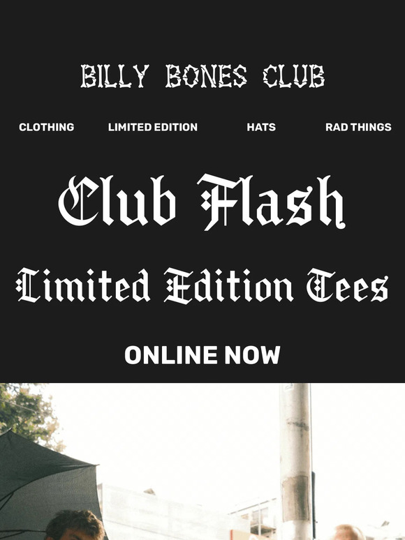 Club Flash Tees ☠️🩸