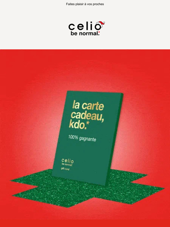 La carte cadeau, kdo 🎁 100% gagnante !