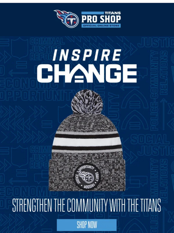Inspire Change with the Titans! 🏈