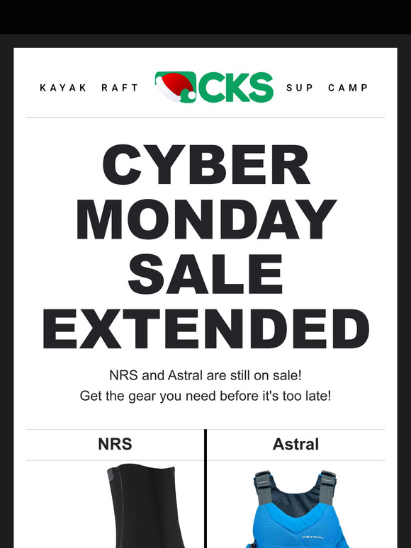Cyber Monday's not over yet!