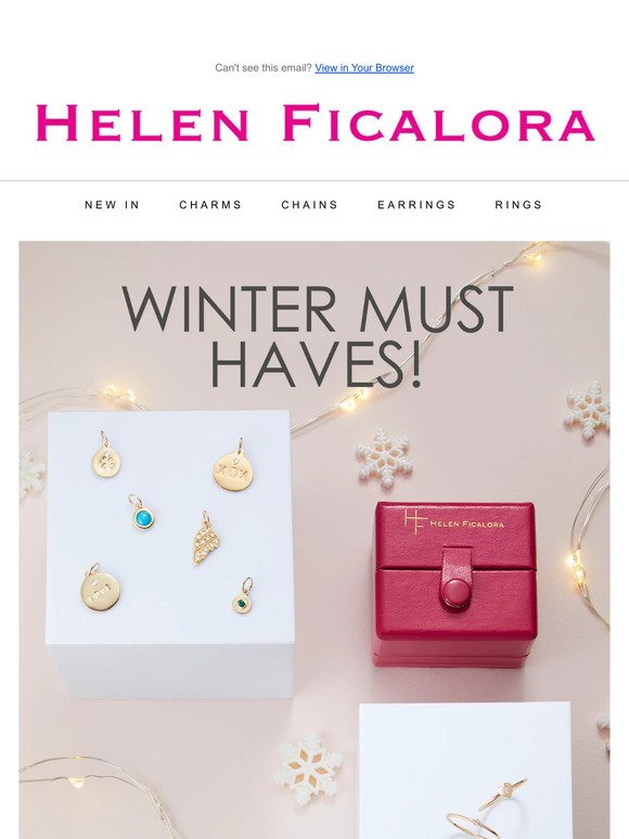 ❄️💍 Winter Jewelry You'll Love!
