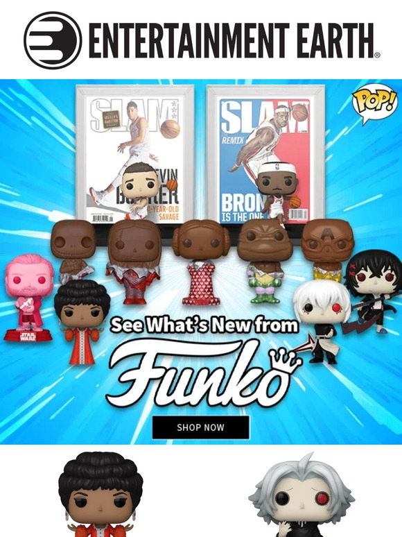 Entertainment Earth New Funko Pops! Look Here! Milled