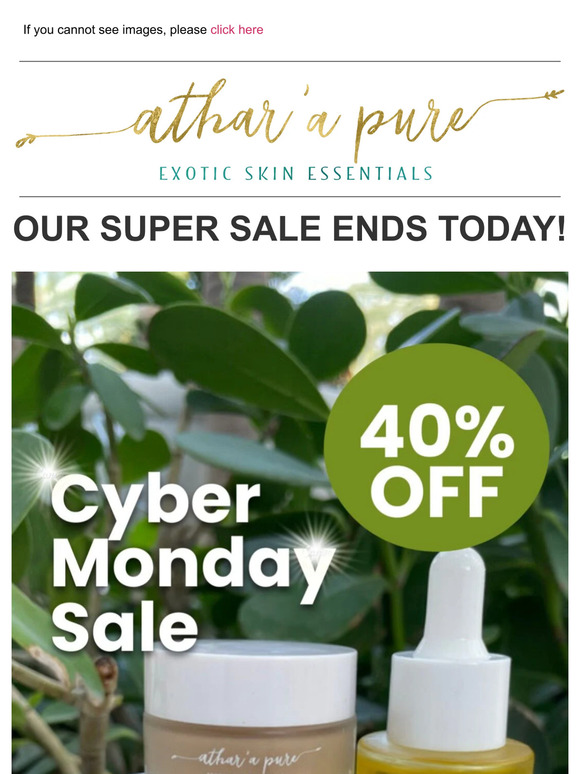 Last Chance for 40% Off!  🔥