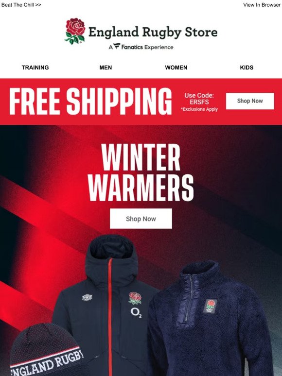 Free Shipping On Winter Warmers!