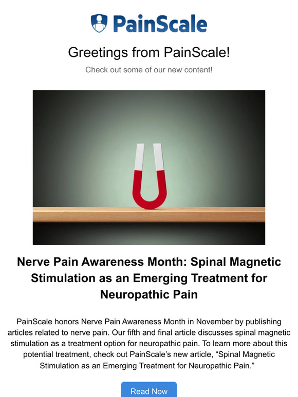 PainScale Nerve Pain Awareness Month Spinal Stimulation as an Emerging Treatment for