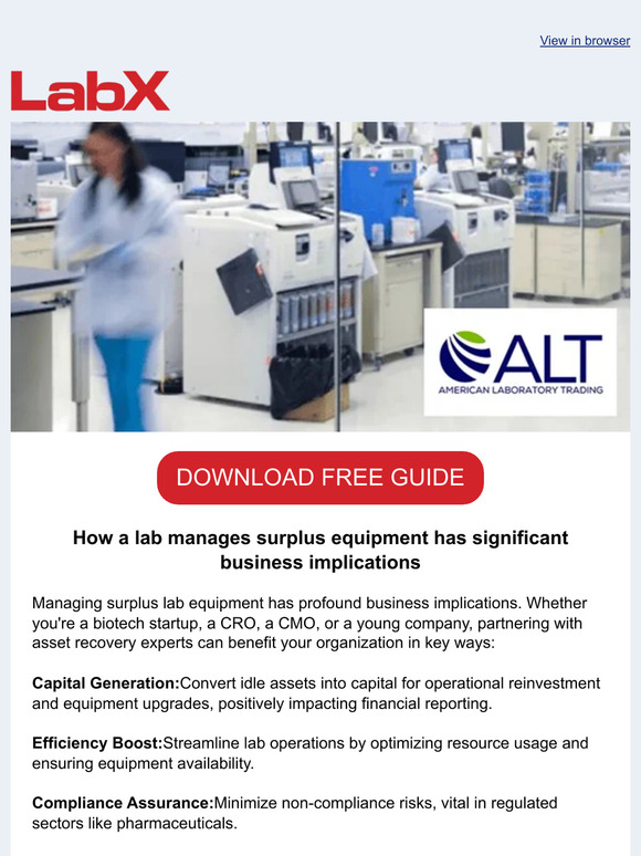 Maximize Your Lab's Potential with the Right Equipment Management Strategies