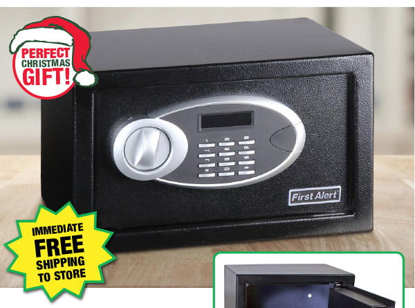 0.31 cu ft Steel Digital Anti-Theft Safe