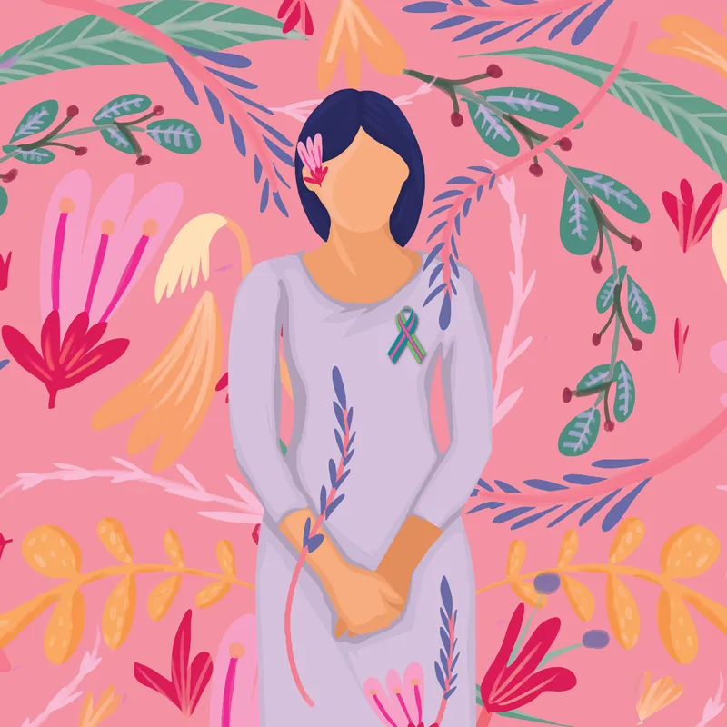 her2 positive metastatic breast cancer illustration