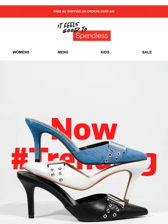 Your favourite heels in NEW colours!