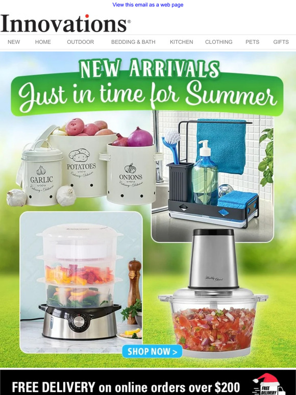 New Arrivals - Just in time for Summer!