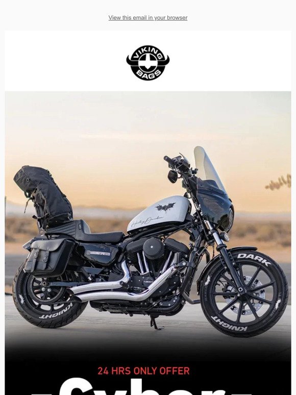 DOORBUSTER DEAL FOR TODAY // 50% Off On Renegade Large Sissy Bar Bag