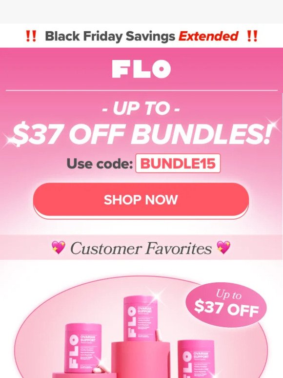 Sale extended: $37 OFF