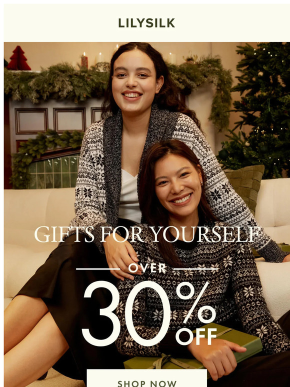 GIFTS FOR YOURSELF | OVER 30% OFF