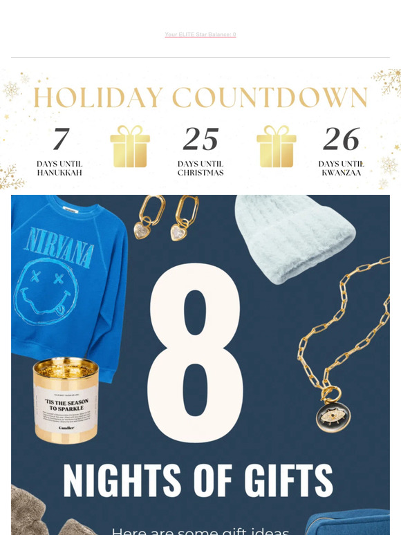 8 nights of Hanukkah gifts🎁