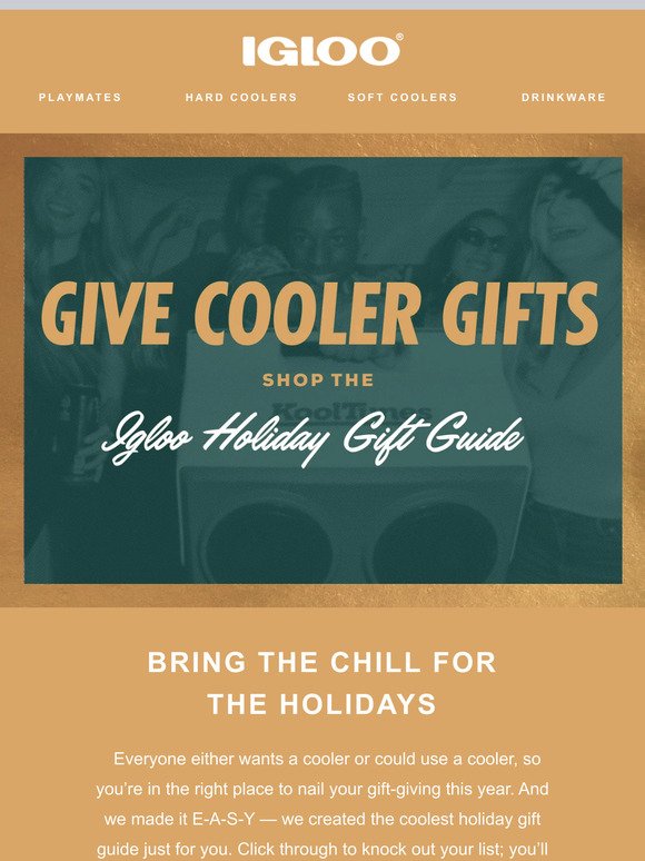 Give cooler gifts this year! 😎