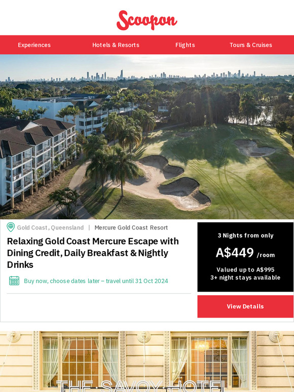 Home or Away? We have great deals to Gold Coast, Melbourne, Bali & Thailand!