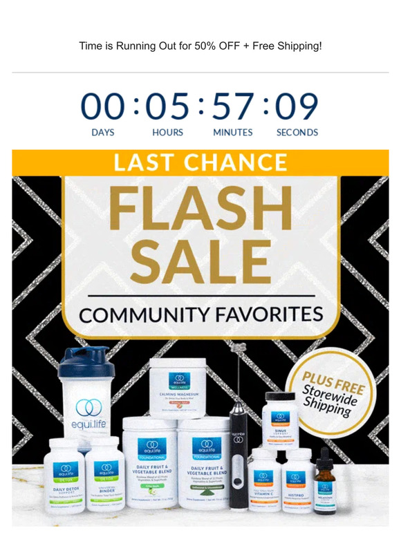 Time is Ticking ⏱️ 50% Off Ending Soon!