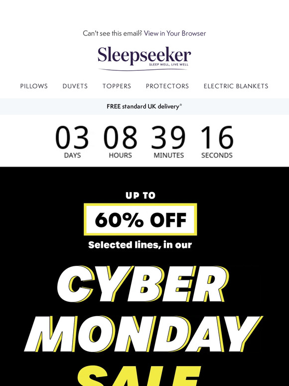 ⏰ Reminder: Cyber Monday Savings End Soon!