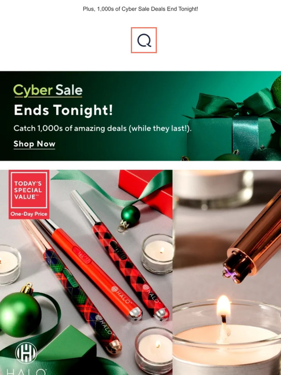 New from HALO! Rechargeable Lighter Wands