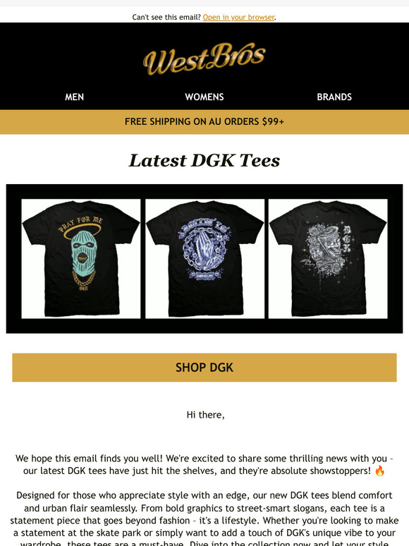 New DGK Tees are here 🔥