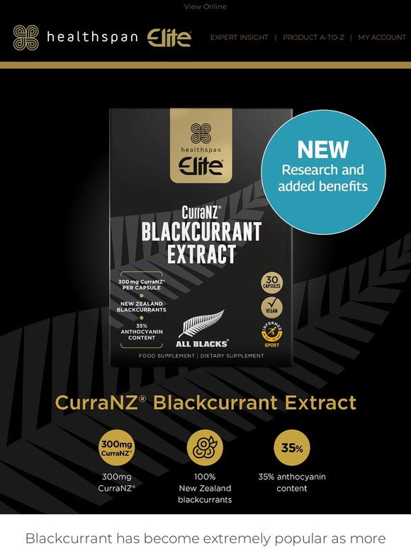 NEW research around the benefits of blackcurrants, open to learn more.