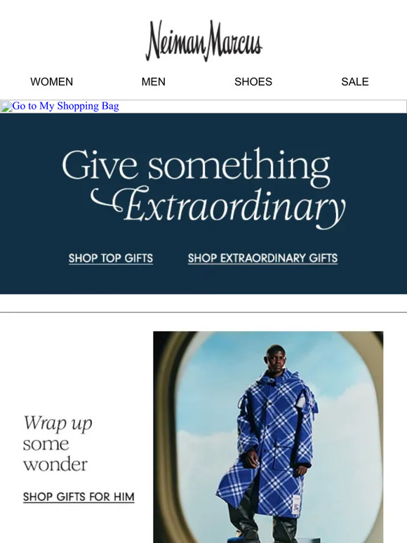 Discover extraordinary gifts at the top of their list