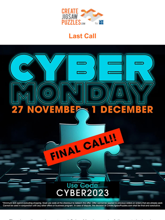 Last Call (enter CYBER2023 at checkout)