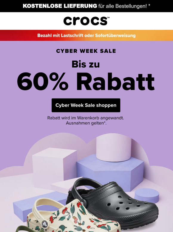 Cyber Week Deals schnell vergriffen