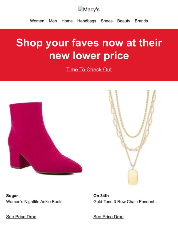 Items you viewed are on sale! Hurry, this price won't last
