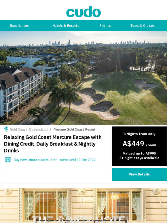 Home or Away? We have great deals to Gold Coast, Melbourne, Bali & Thailand!