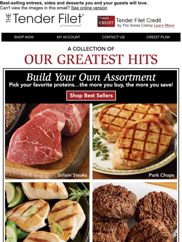 Tender Filet Make a Feast to Remember! Milled