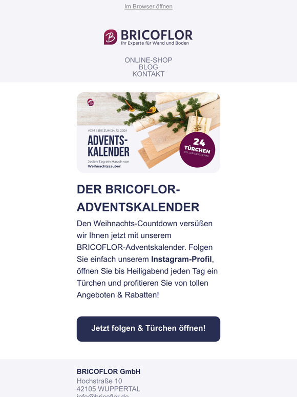 Weihnachts-Angebote hinter jedem Türchen! 🎅