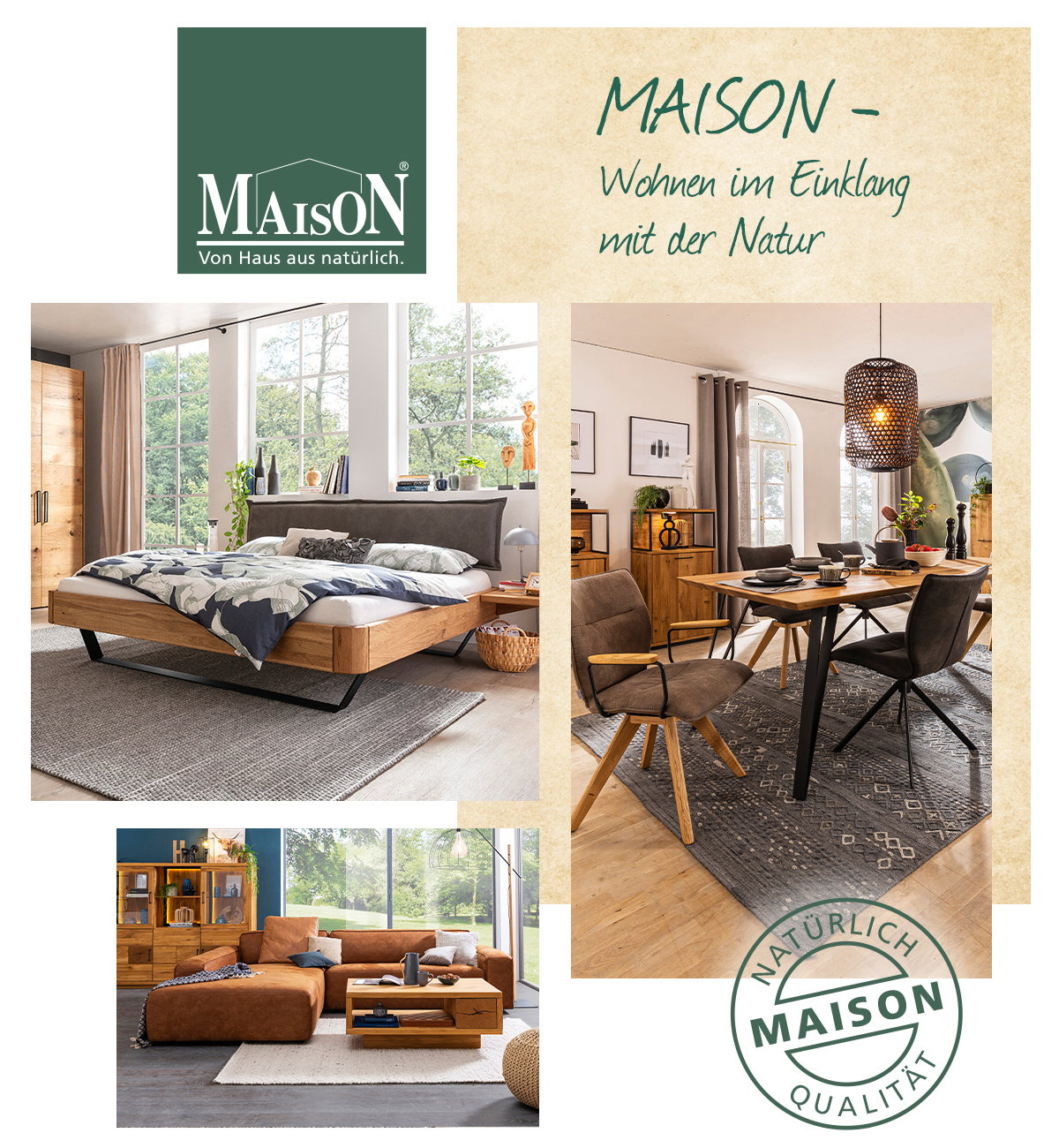 Maison - Wohnen im Einklang mit der Natur