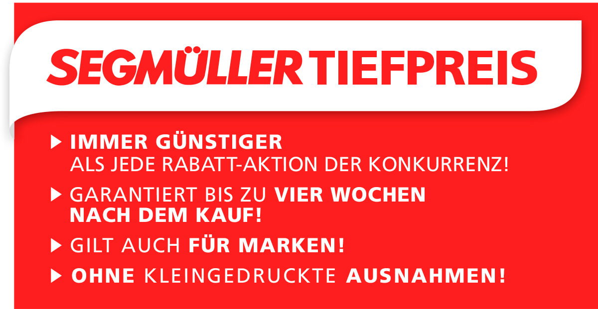 SEGMÜLLER TIEFPREIS