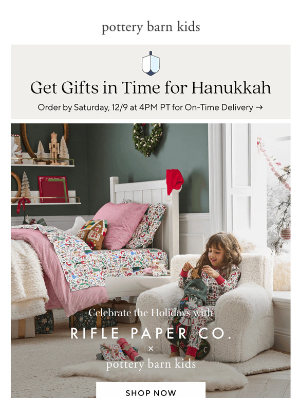 This Rifle Paper Co. x Pottery Barn Kids Collab Captures Holiday Magic