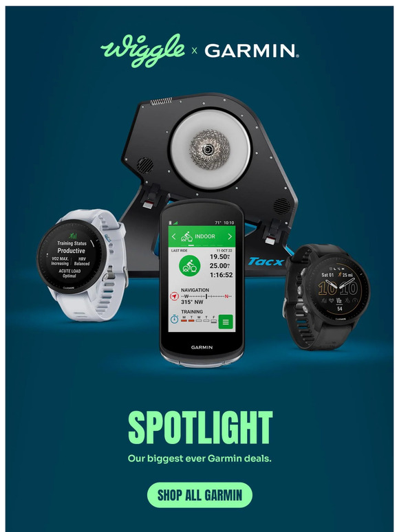 Spotlight - our biggest ever Garmin deals