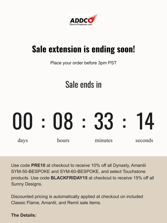 Ending soon!