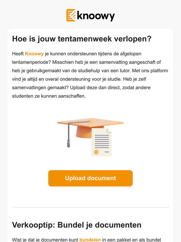 Verkooptip: Maak bundels van je oefenvragen en documenten