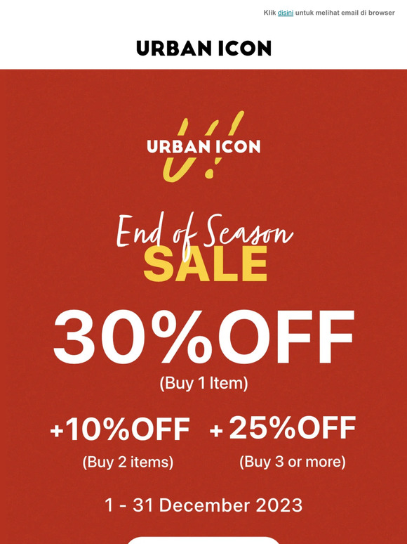 Wrap Up Your Style: End of Season Sale Begins! 🥳