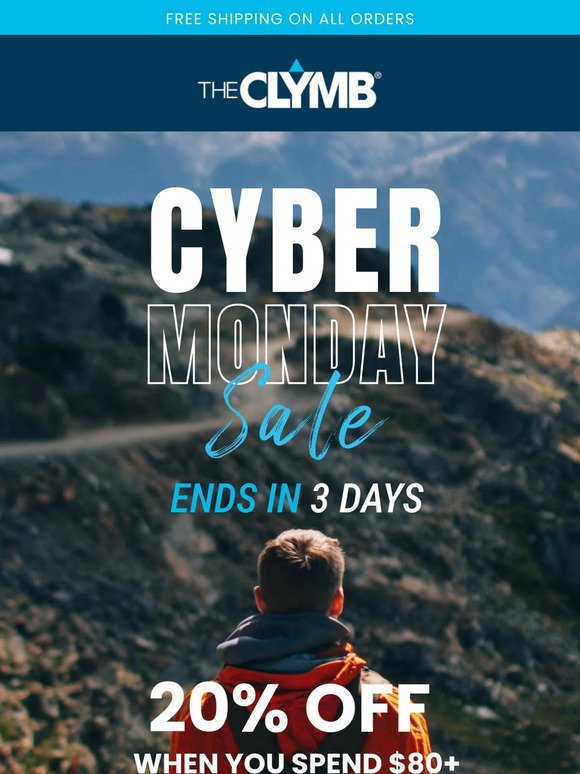 🤩 Cyber Monday Savings End in 3 Days! 😱