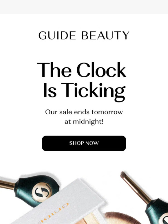 Hurry! Our sale is almost over