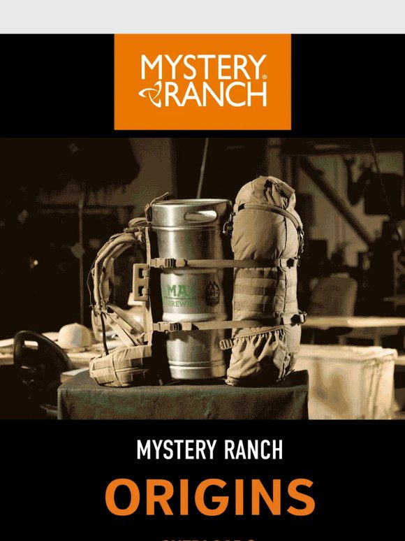 Mystery Ranch Backpacks: ORIGINS: OVERLOAD® | Milled